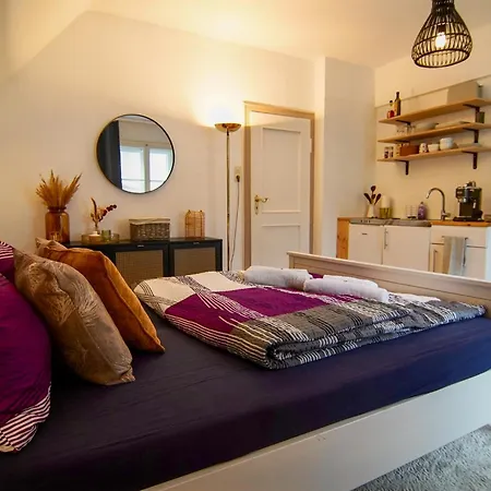 公寓 Mit Balkon Am Bergpark *